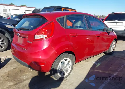 2012 Ford Fiesta Se из США, поврежденный, VIN 3FADP4EJ6CM160462